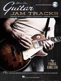 All in One Guitar Jam Tracks Gtr Bk W Online Audio