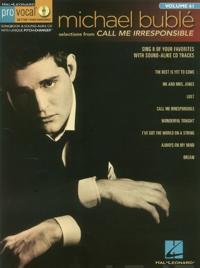 Michael Buble - Call Me Irresponsible: Pro Vocal Men's Edition Volume 61