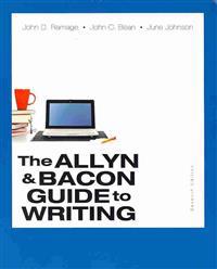 The Allyn & Bacon Guide to Writing Plus New Mywritinglab with Pearson Etext -- Access Card Package