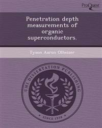 Penetration depth measurements of organic superconductors.