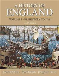 A History of England with Student Access Code, Volume I: Prehistory to 1714