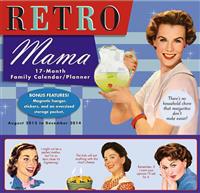 Retro Mama 17-Month Calendar/Planner: August 2013 to December 2014