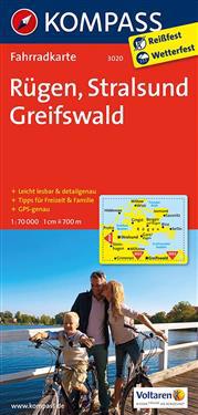 Rügen - Stralsund - Greifswald 1 : 70 000