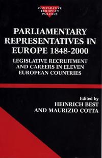 Parliamentary Representatives in Europe, 1848-2000