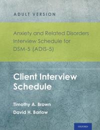 Anxiety and Related Disorders Interview Schedule for DSM-5 (Adis-5) - Adult Version