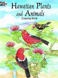 Hawaiian Plants and Animals Coloring Book