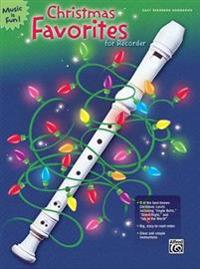Christmas Favorites for Recorder [With Recorder]
