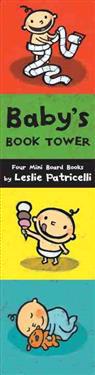 Baby's Book Tower: Four Mini Board Books