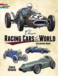 Classic Racing Cars of the World Color Book