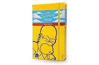 Moleskine the Simpsons Limited Edition Notebook, Large, Ruled, Yellow, Hard Cover (5 X 8.25)