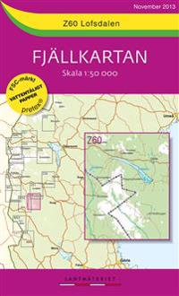 Z60 Lofsdalen Fjällkartan