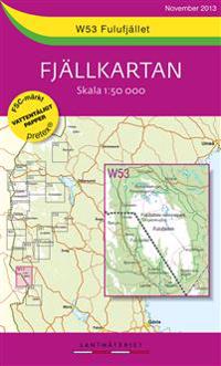 W53 Fulufjället Fjällkartan