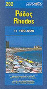 Map of Rhodes