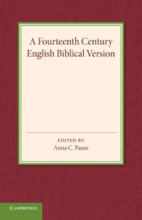A Fourteenth Century English Biblical Version