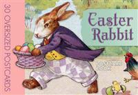 Easter Rabbit Postcard Book