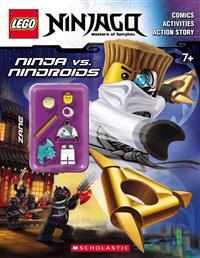 Lego Ninjago: Ninja vs. Nindroid Activity Book (with Minifigure)