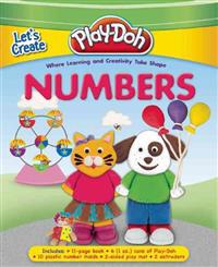 Play-Doh Let's Create: Numbers [With 6 Cans of Play-Doh, 10 Plastic Number Molds, Mat]