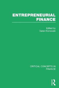 Klonowski: Entrepreneurial Finance, 4-Vol. Set