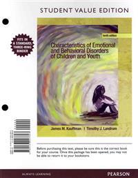 Characteristics of Emotional and Behavioral Disorders of Children and Youth