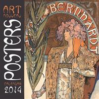 Art Nouveau Posters Wall Calendar 2014