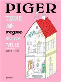 Piger - tegne, male, regne, skrive, tælle