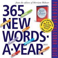 365 New Words-a-Year 2015 Calendar