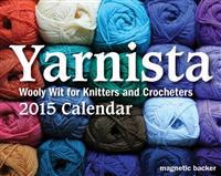 Yarnista Mini Calendar: Wooly Wit for Knitters and Crocheters [With Magnetic Backer]