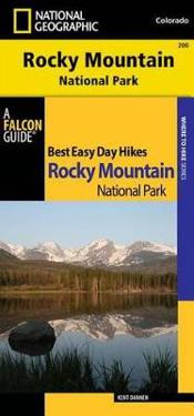 Best Easy Day Hiking Guide and Trail Map Bundle: Rocky Mountain National Park