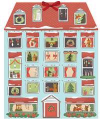 Forest Friends Christmas House Advent Calendar