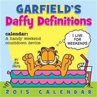 Garfield's Daffy Definitions 2015 Calendar
