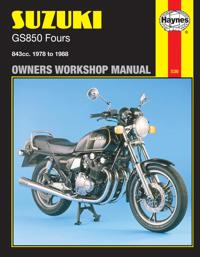 Suzuki GS850 Fours 1978-88 Owner's Workshop Manual