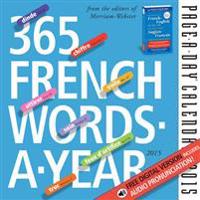 365 French Words-A-Year 2015 Calendar
