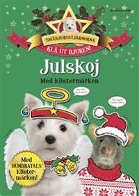 Julskoj med klistermärken