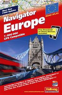 Europe Atlas Hallwag + Web-Navigator 2.3