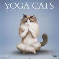 Yoga Cats 2015 Wall