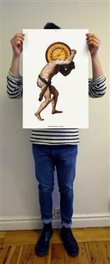 Fjodor Dostojevskij - Spelaren (Telegram klassiker affisch)