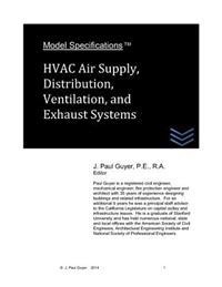 Model Specifications: HVAC Air Supply, Distribution, Ventilation, and Exhaust Systems