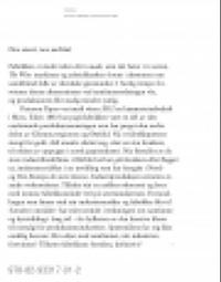 Fabrikk; antologi - Møllebyen litteraturfestival 2013