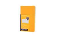2015 Moleskine Orange Yellow Pocket Weekly Turntable Notebook 18 Months Hard