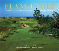Planet Golf 2015 Wall Calendar