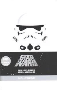2015 Moleskine Star Wars Limited Edition Pocket White 12 Month Daily Diary Hard