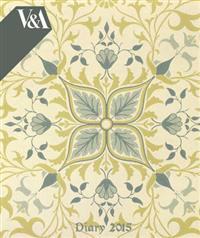 V&A William Morris Wallpapers Desk Diary 2015