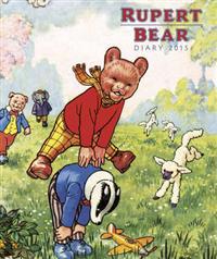 Rupert Bear Illustrated Desk Diary 2015