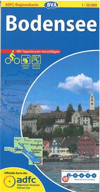 ADFC-Regionalkarte Bodensee 1 : 50 000