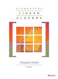 Elementary Linear Algebra