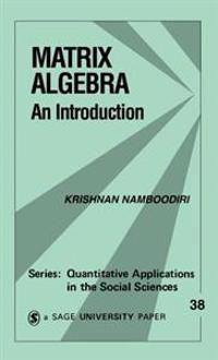 Matrix Algebra: An Introduction