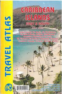 Caribbean Islands: East & South Travel Atlas