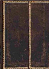 Black Moroccan Midi Lined Journal