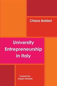 University Entrepreneurship in Italy