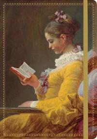Fragonard Young Girl Reading Gilded Journal